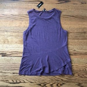 Express purple tank top - BRAND NEW